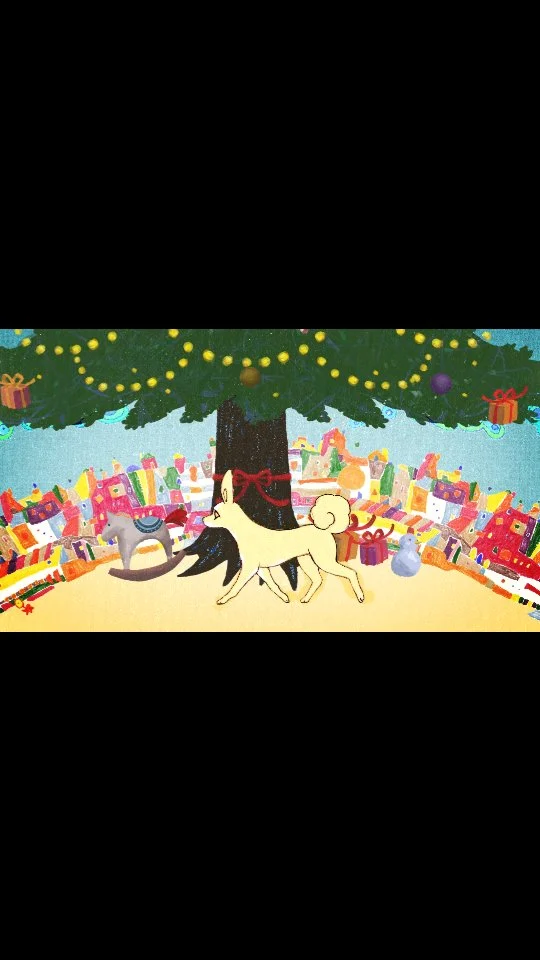 ＼あのセル画たちがクリスマスアニメに！／

街はクリスマスムード一色ですね🎅
5月5日の「子どもたちの映画祭15」で開催したワークショップで、子どもたちが色をぬってくれたセル画がクリスマスアニメーションになりました！

ワークショップではワンちゃんとお星さま合計62枚のセル画が集まりました。そのバラバラの絵をはるちゃんこと、アニメーターの郷津春奈さんが、クリスマスのステキなアニメーションに仕上げてくれました🙌

アニメーションの後半は、色を着けてくれた子どもたちのお名前のエンドロールになっています✨✨
参加してくれたお友だち、どうもありがとう！あなたのお名前も探してみてくださいね🩷

みなさん、ステキなクリスマスをお過ごしくださいね！

🎄メリークリスマス🎄

🔹絵:　セル画ワークショップに参加してくれた子どもたち
🔸アニメーション:　はるちゃん（郷津春奈さん）
🔹Presents:　子どもたちの映画祭

#松本 #松本市 #松本イベント #松本子育て
#子どもたちの映画祭